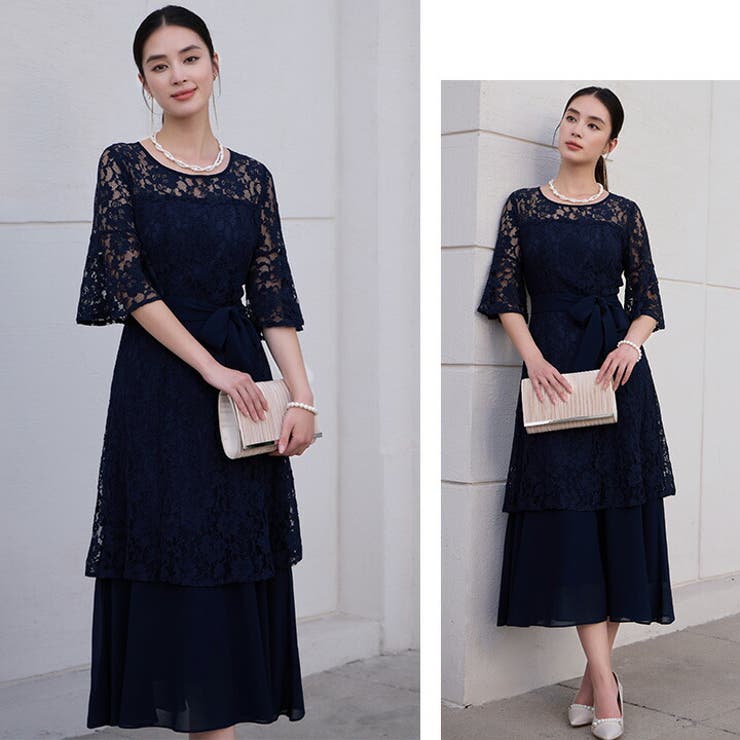 高級感 ワンピースドレス ロングドレス | Cinderella | 詳細画像17 