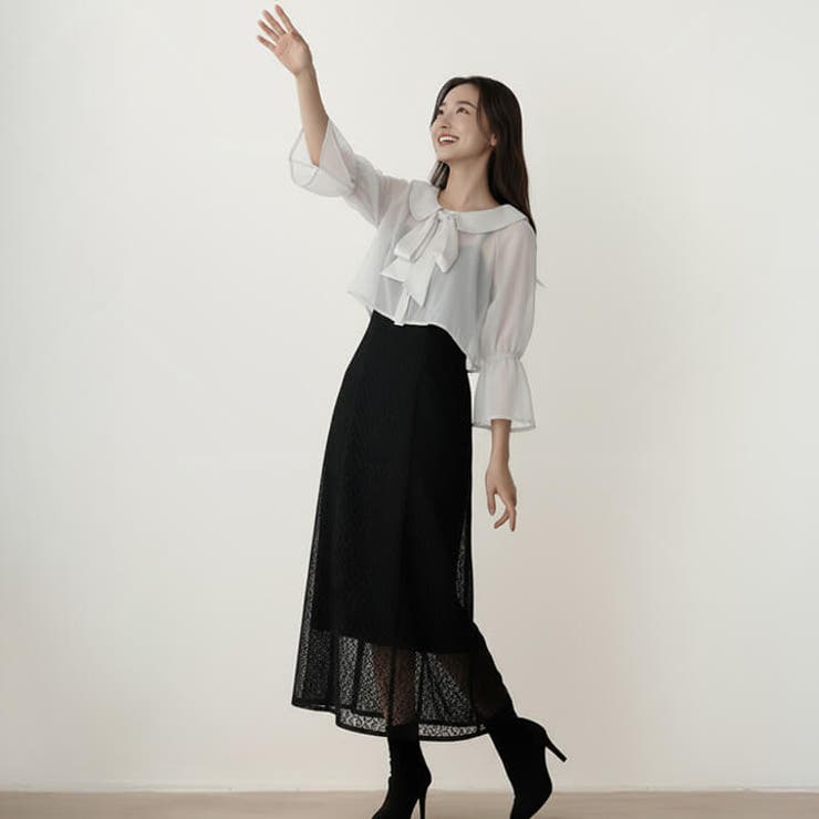 フェミニンスタイル ワンピース レーススカート | Cinderella | 詳細画像13 