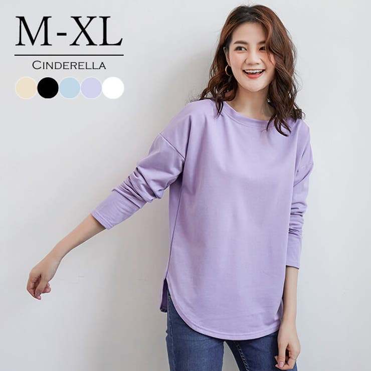 玄関先迄納品 トップス レディース[品番：VV000001656]｜Cinderella Tシャツ トップス
