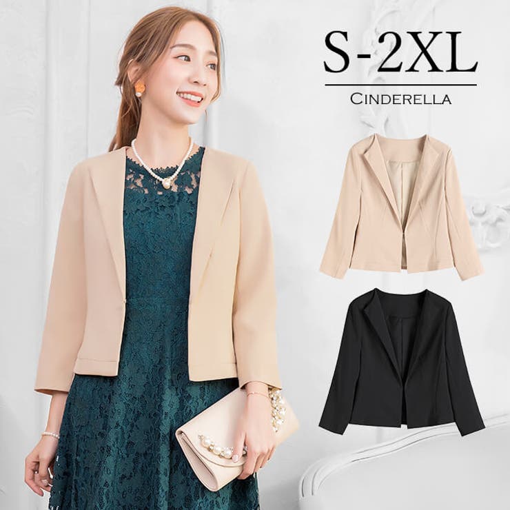 ジャケット レディース ボレロ 品番 Vv Cinderella シンデレラ のレディース ファッション通販 Shoplist ショップリスト