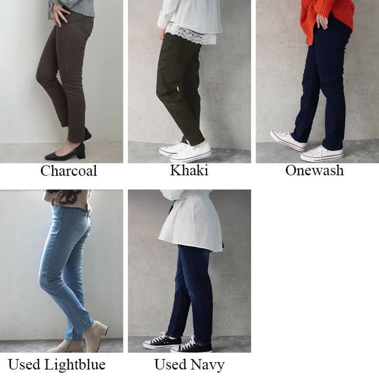 フィットスキニーパンツ ボトムス デニム | Cinderella | 詳細画像3 