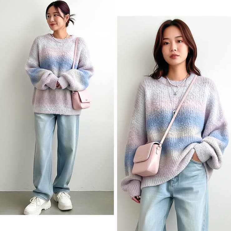 ニットプルオーバー グラデーションカラー トップス | Cinderella | 詳細画像12 