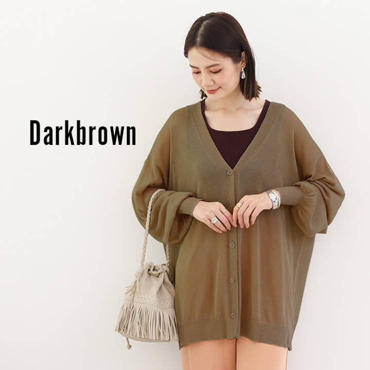 uvカット カーディガン ニットカーディガン | Cinderella | 詳細画像12 