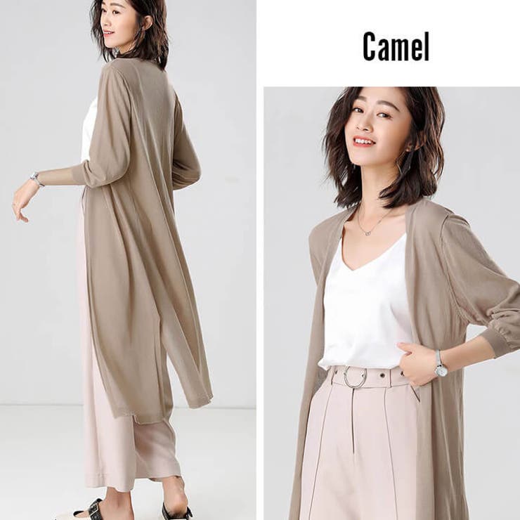 カーディガン ロング丈 ロングカーディガン | Cinderella | 詳細画像9 