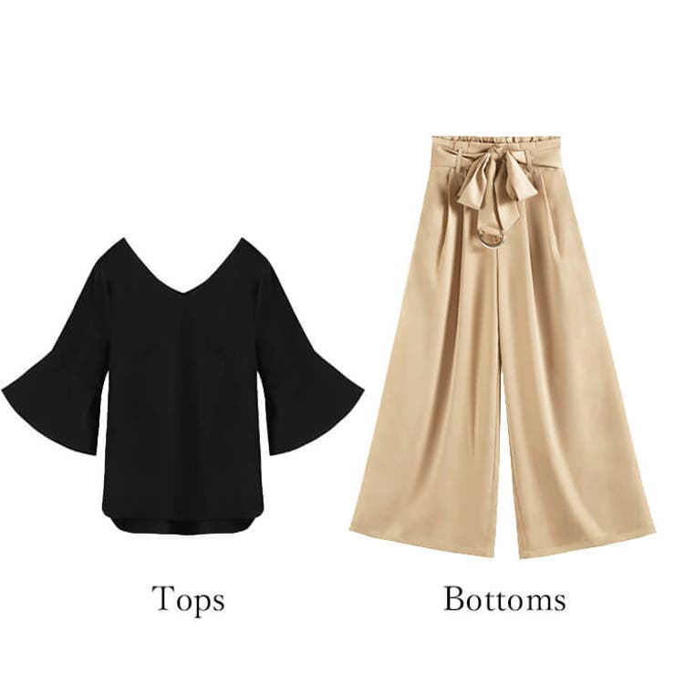 パンツドレス セットアップ パーティードレス | Cinderella | 詳細画像22 