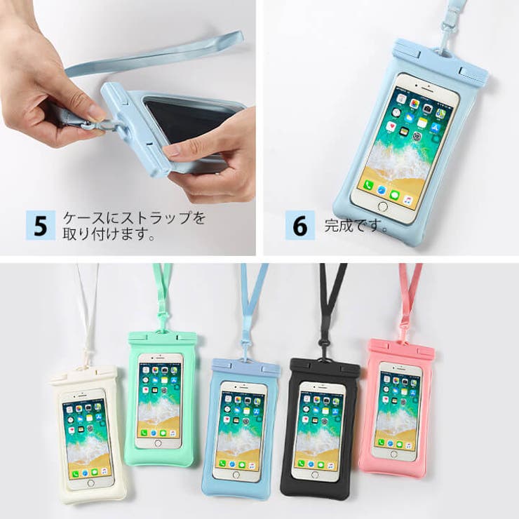 新品未使用◆モンクレール　iPhoneケース　青　スマホケース　ストラップ付 74f403d3b5aca2e70ad90f223969ee