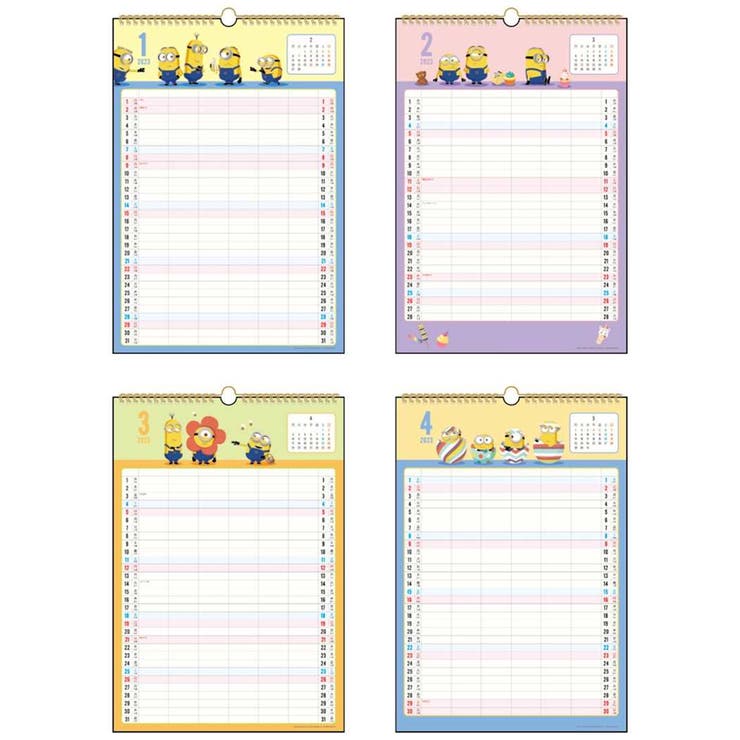 ミニオンズ 2023Calendar 壁掛けカレンダー2023年 [品番：BREW0068750]｜cinemacollection（シネマコレクション）のファッション通販｜SHOPLIST（ショップリスト）