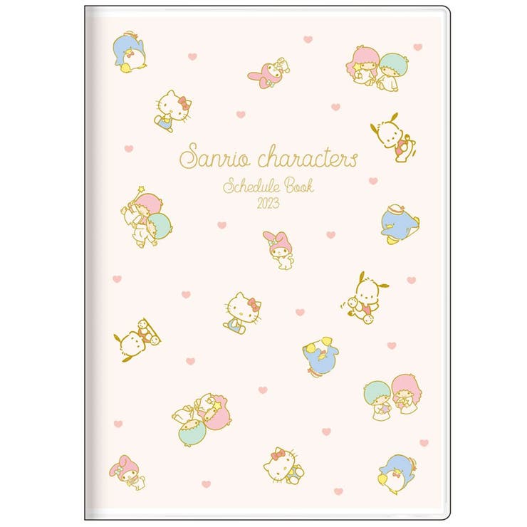 サンリオキャラクターズ B6マンスリー手帳2023[品番