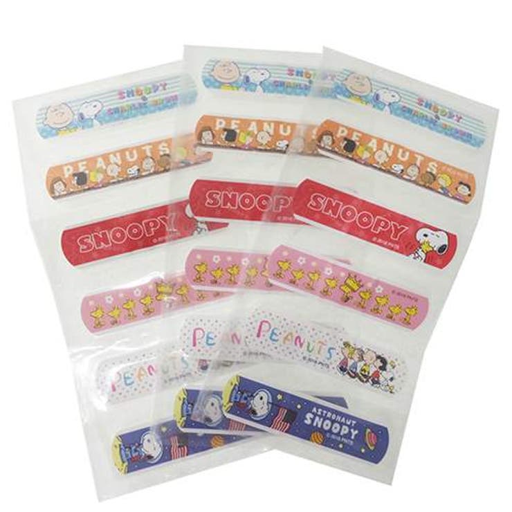 スヌーピー 絆創膏 キャラばんそうこう[品番：BREW0074995