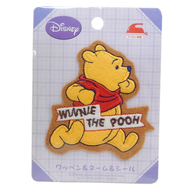 くまのプーさん ワッペン アイロンパッチ | cinemacollection【KIDS】 | 詳細画像1 