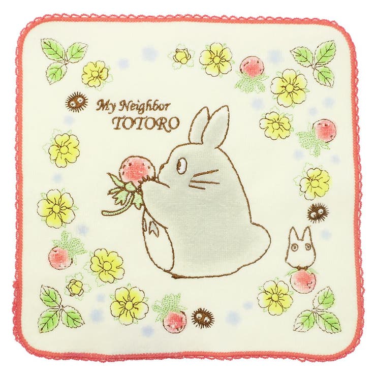 となりのトトロ ミニタオル 刺繍[品番：BREW0041870