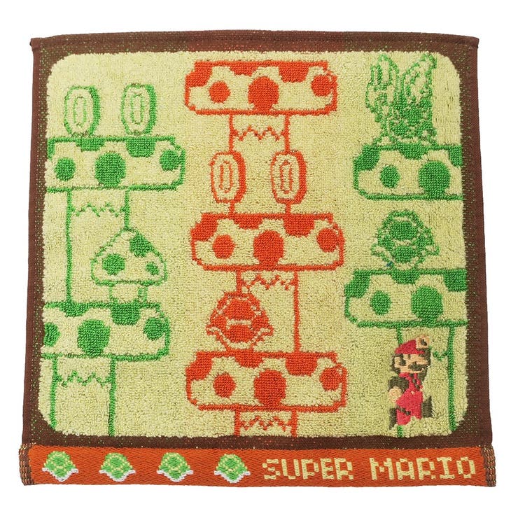 スーパーマリオ ミニタオル ハンカチタオル | cinemacollection | 詳細画像1 