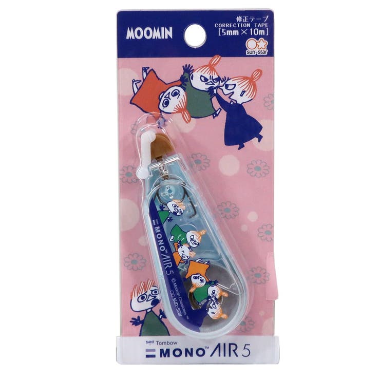 ムーミン修正テープMONOAIRモノエアー兄弟北欧サンスター文具Tombow新学期準備雑貨キャラクターグッズ通販シネマコレクション