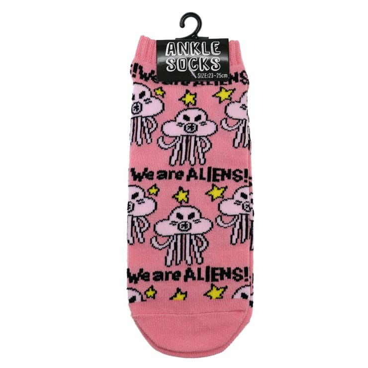 女性用 靴下 我々は宇宙人 | cinemacollection | 詳細画像1 