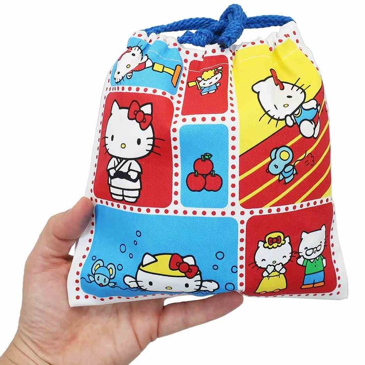 ハローキティ 巾着袋 きんちゃくポーチ 品番 Brew Cinemacollection Kids シネマコレクション のキッズファッション通販 毎日送料無料 Shoplist ショップリスト