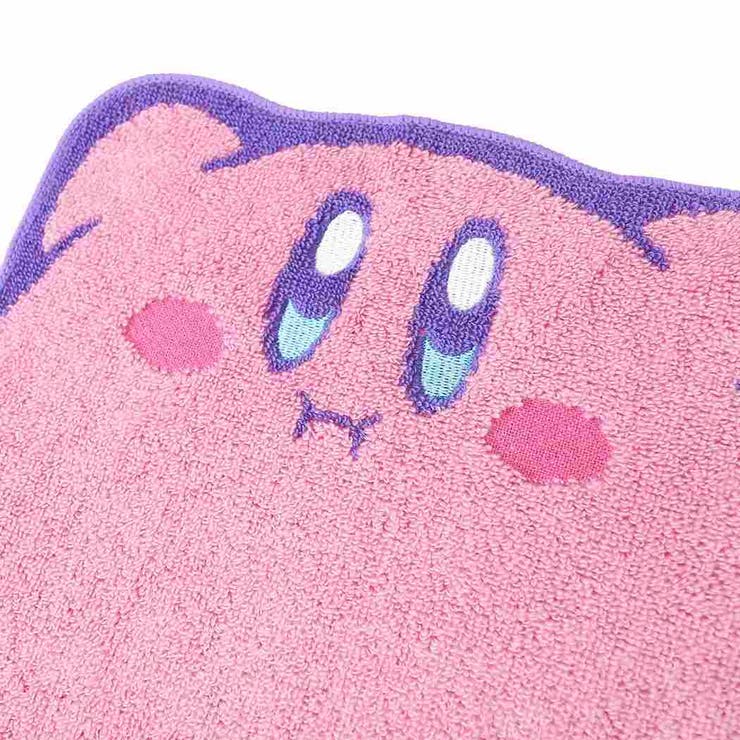 星のカービィハンカチタオルダイカットミニタオルぷっくりカービィnintendo丸眞25×25cmプレゼントキャラクターグッズ通販シネマコレクション