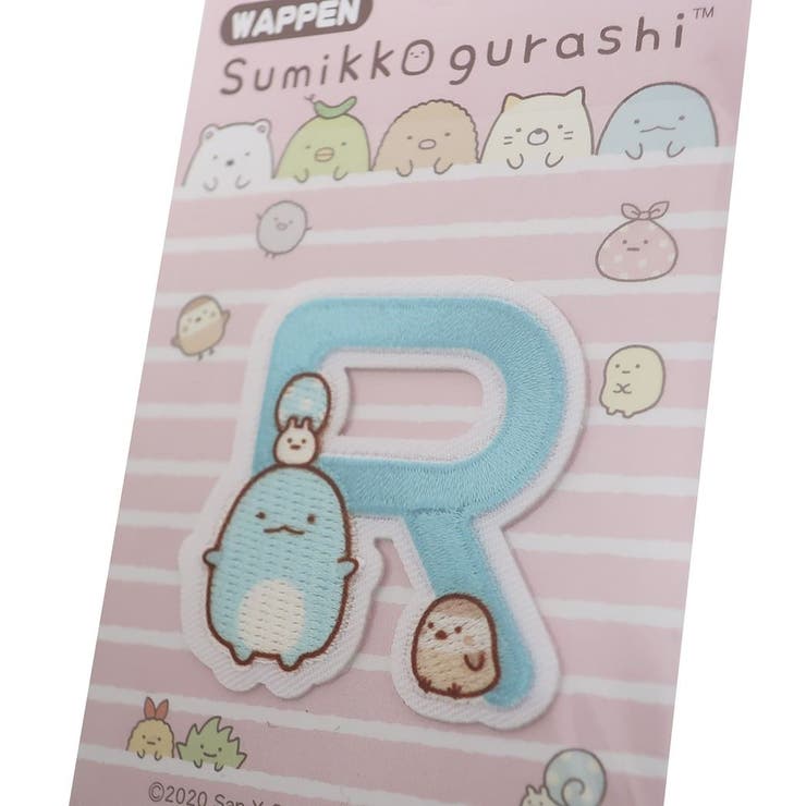すみっコぐらし ワッペン イニシャル | cinemacollection【KIDS】 | 詳細画像2 