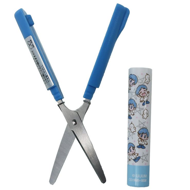 UUUMウームスティッキールはさみコンパクトシザーPokio＆PokimaruYouTuberサンスター文具プレゼントキャラクターグッズシネマコレクション
