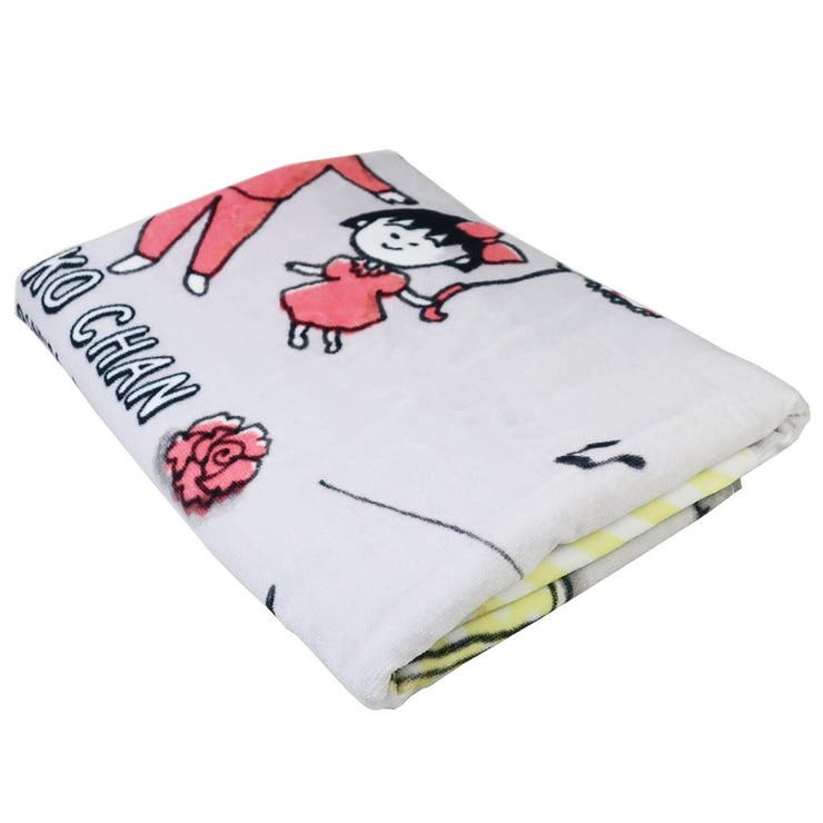 ちびまる子ちゃん バスタオル プリント[品番：BREW0020221