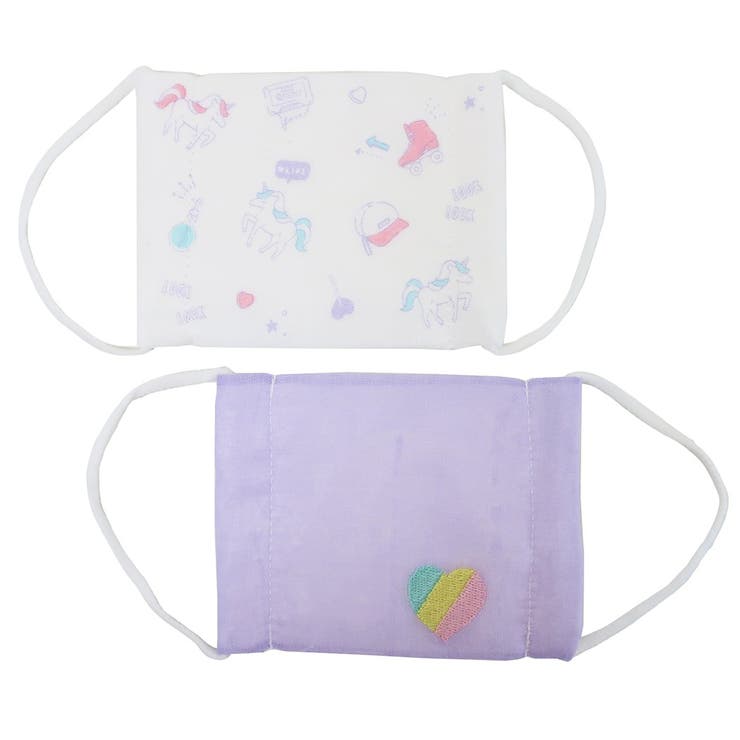 ガーゼマスク 耳が痛くなりにくいツインマスク 2枚組 | cinemacollection【KIDS】 | 詳細画像2 