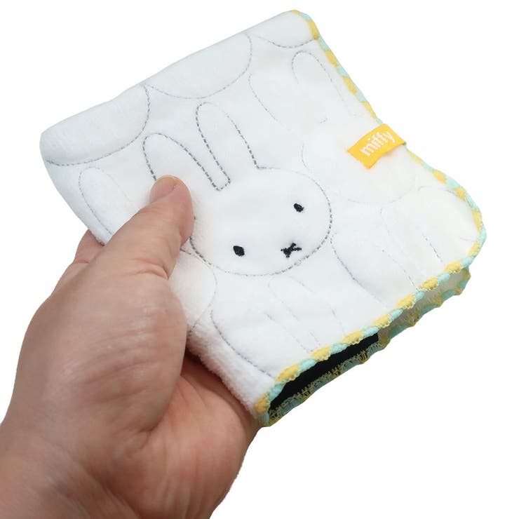ミッフィーミニタオルハンカチタオルここだよmiffyディックブルーナ丸眞プレゼント絵本キャラクターグッズシネマコレクション