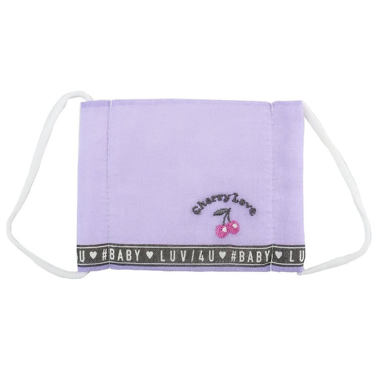 洗えるシングルマスク ガーゼマスク チェリーラブ | cinemacollection【KIDS】 | 詳細画像1 