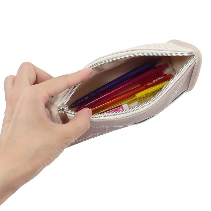 ペンケース 三角型ペンポーチ 女子向け[品番：BREW0008592