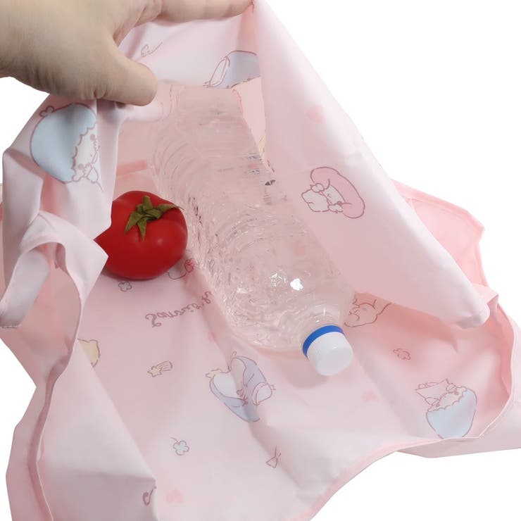 ハローキティエコバッグ折りたたみショッピングバッグいちごのふうせんサンリオ丸眞お買い物かばんキャラクターグッズシネマコレクション