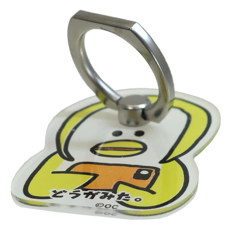 スマホリングマルチリングおえかきシリーズヘタクソペンギンオクタニコーポレーションスマホスタンドスマホアクセおもしろ雑貨かわいいグッズシネマコレクション