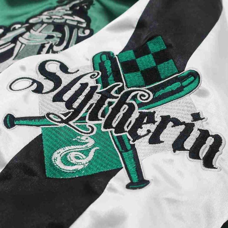 新品　ハリーポッター　スリザリン　スカジャン　ジャケット　アウター　ブルゾン ハリー・ポッター「スリザリンエンブレム」スカジャン | ハリー