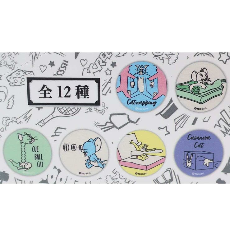 トムとジェリー 缶バッジ トレーディング [品番：BREW0041020]｜cinemacollection（シネマコレクション）のファッション通販｜SHOPLIST（ショップリスト）