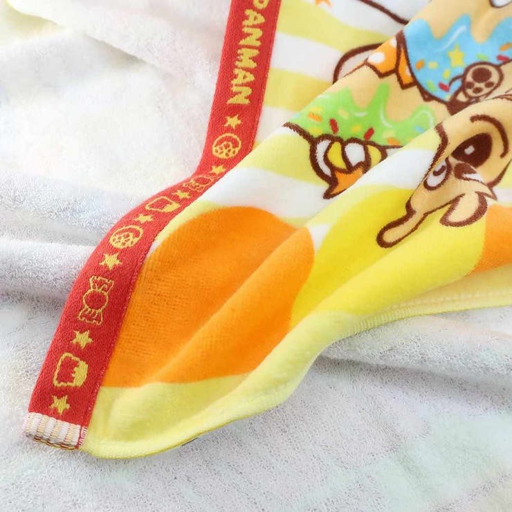 アンパンマンちびバスタオルシャーリングプリントビッグタオルおやつタイム日繊商工プレゼントアニメキャラクターグッズシネマコレクション