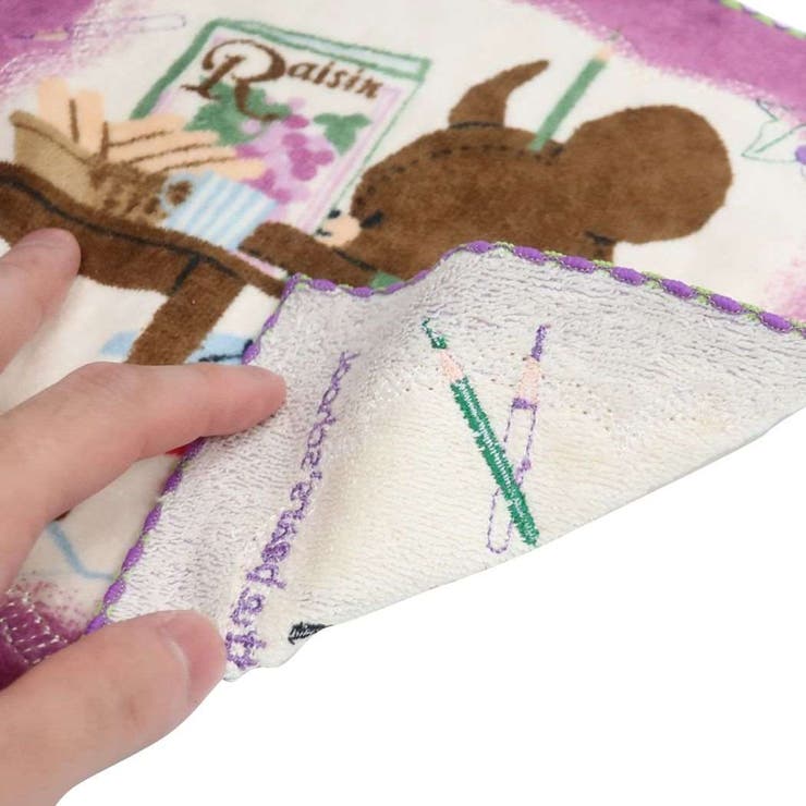 くまのがっこう 刺繍 ミニタオル | cinemacollection | 詳細画像2 