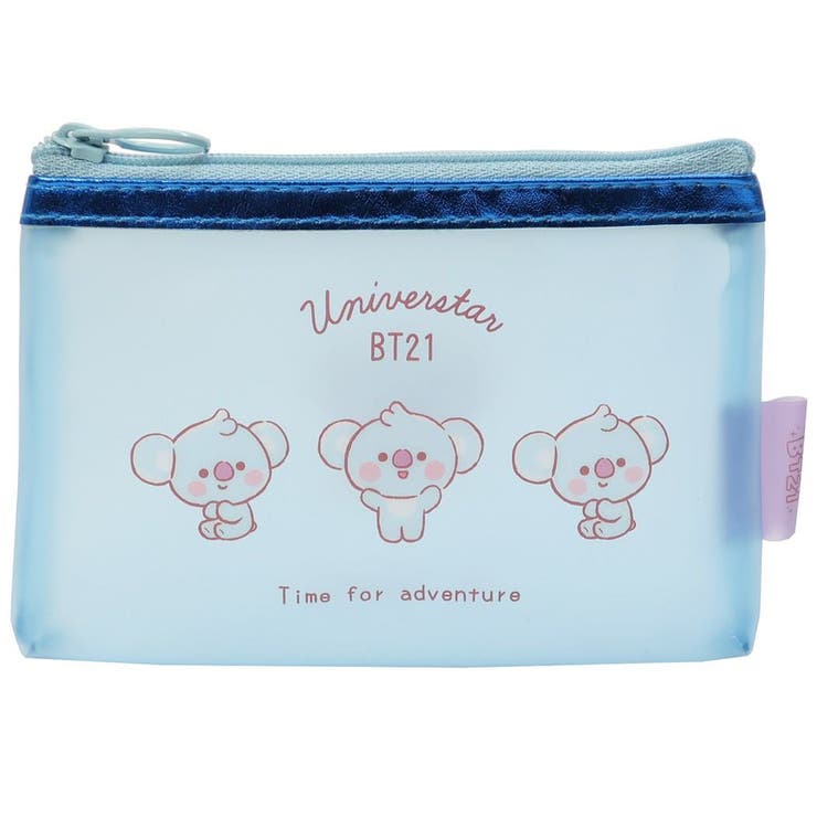 BTS BT21 ブラックポーチ 気持ち良かっ ミニポーチ 筆箱