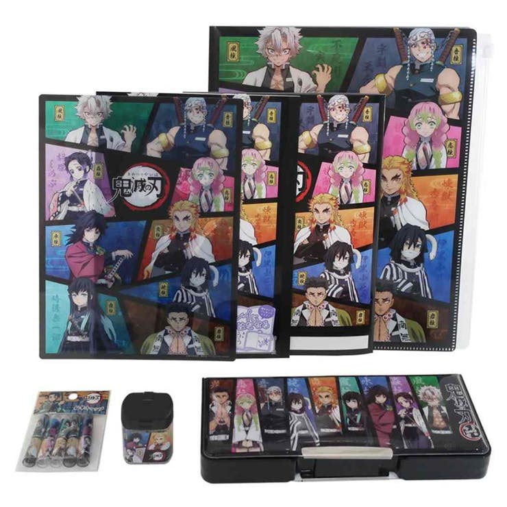 鬼滅の刃 文房具セット 7点文具セット[品番：BREW0035321