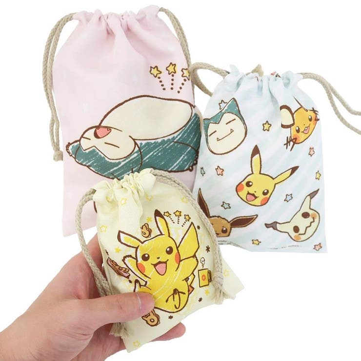 ポケモン 巾着袋 きんちゃくポーチ [品番：BREW0039559]｜cinemacollection（シネマコレクション）のレディースファッション通販｜SHOPLIST（ショップリスト）