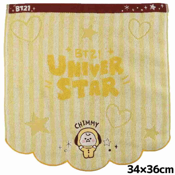 BT21 ハンドタオル  ジャガード[品番：BREW0045009]｜cinemacollection（シネマコレクション）のレディースファッション通販｜SHOPLIST（ショップリスト）