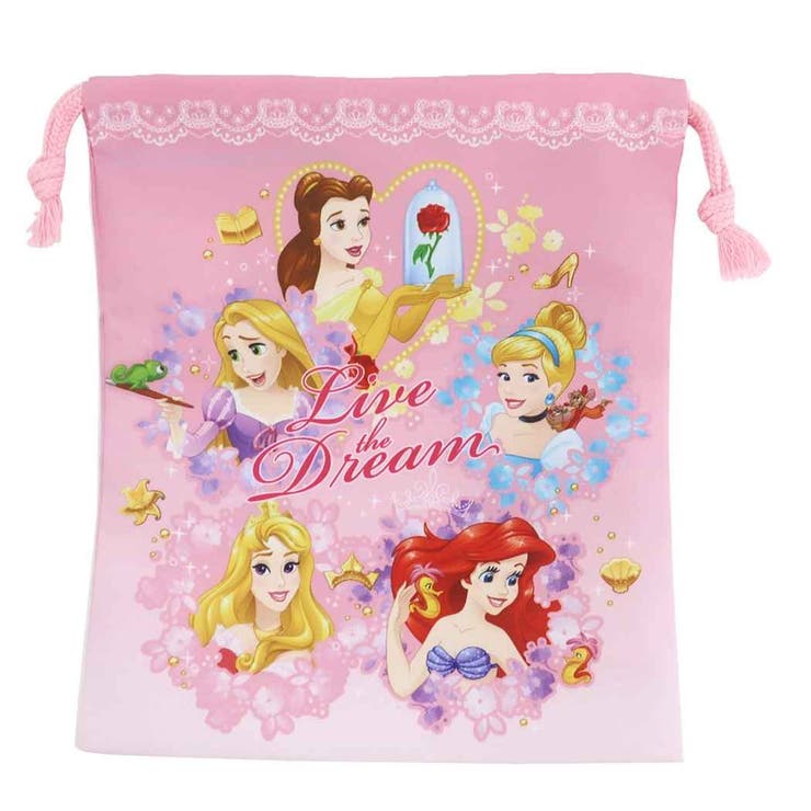 ディズニープリンセス 巾着袋 きんちゃくポーチ 品番 Brew Cinemacollection Kids シネマコレクション のキッズファッション通販 Shoplist ショップリスト