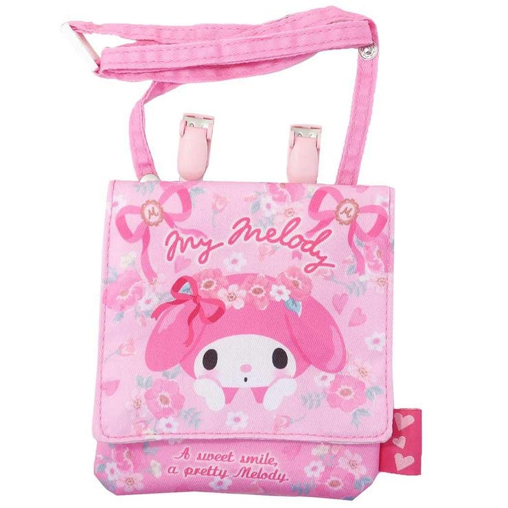 MY MELODY いちご柄 バッグ・ポーチ（Maison de FLEUR】マイ
