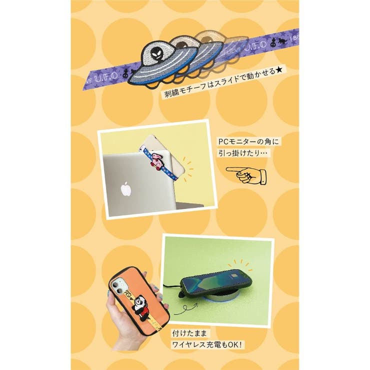 レトロ スマホストラップ スマホアクセ | cinemacollection | 詳細画像4 