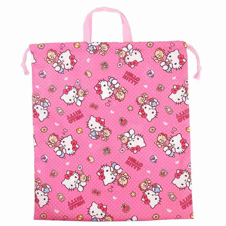 ハローキティ 巾着袋 きんちゃくポーチ 品番 Brew Cinemacollection Kids シネマコレクション のキッズファッション通販 毎日送料無料 Shoplist ショップリスト