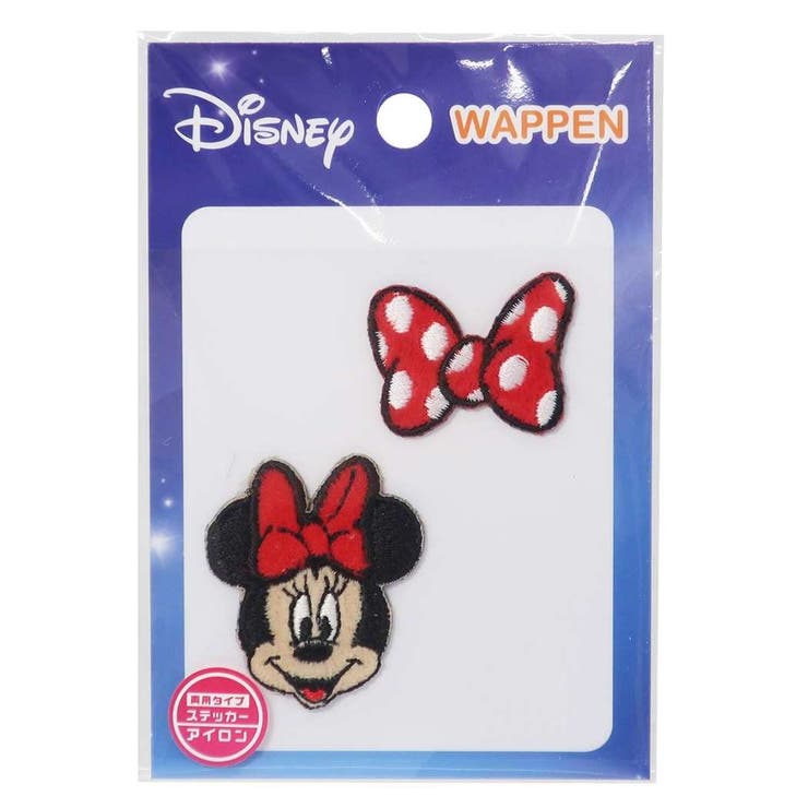 ミニーマウス ワッペン 2枚セット | cinemacollection | 詳細画像1