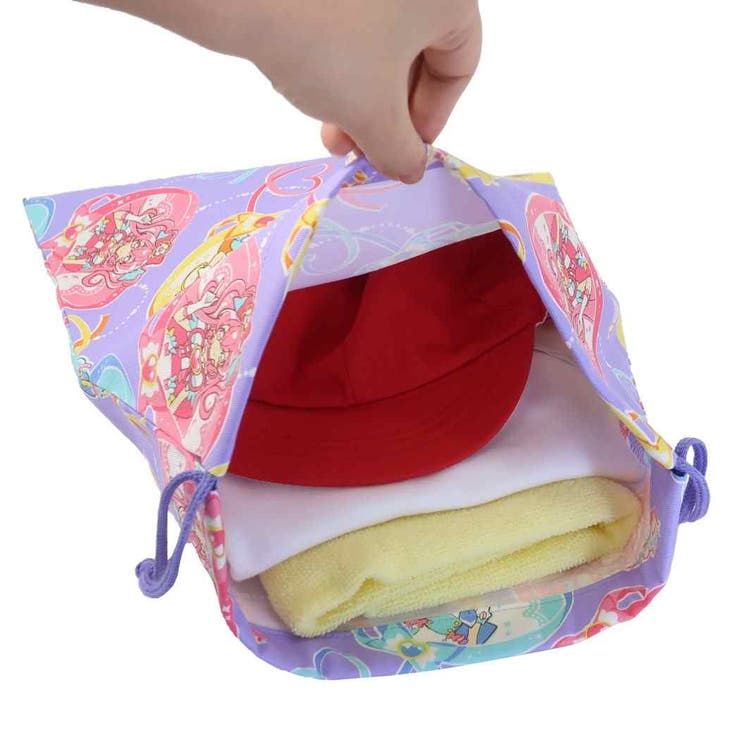 デリシャスパーティプリキュア 巾着袋  きんちゃくポーチ[品番：BREW0026598]｜cinemacollection【KIDS】（シネマコレクション）のキッズファッション通販｜SHOPLIST（ショップリスト）