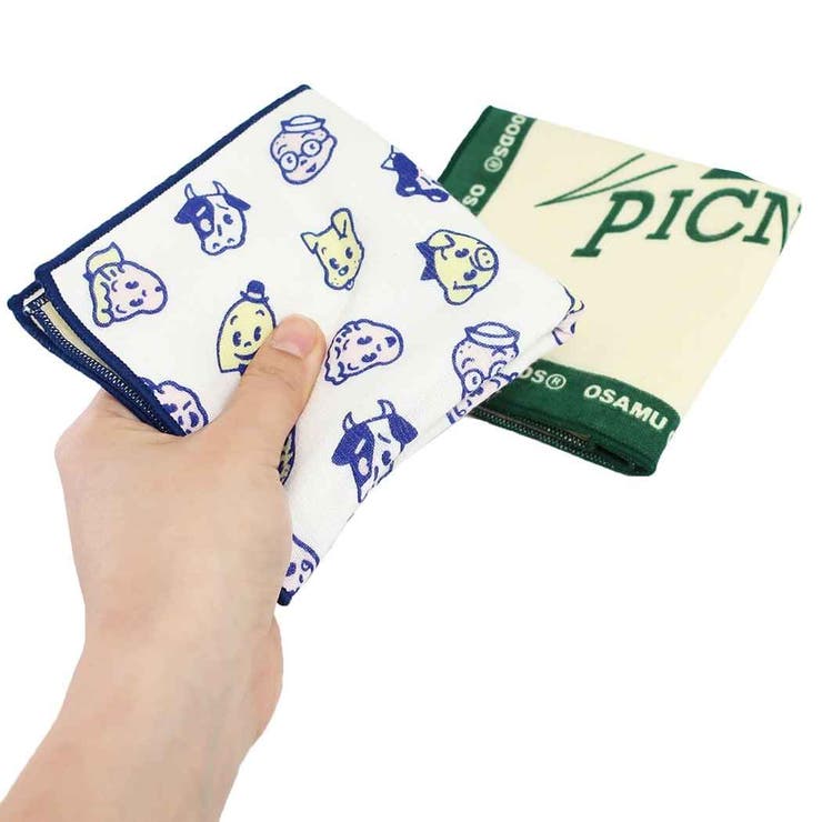 オサムグッズ ミニタオル 片面ガーゼ[品番：BREW0047273