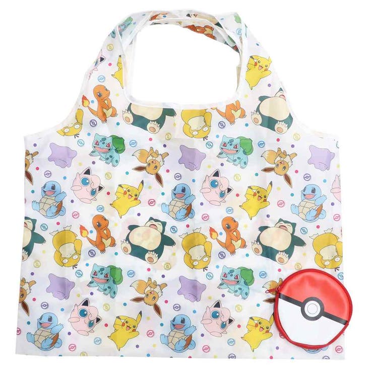 ポケモン エコバッグ ポーチ Pokemon（ポケモン） ポケットモンスター 折りたたみ エコバッグ 収納
