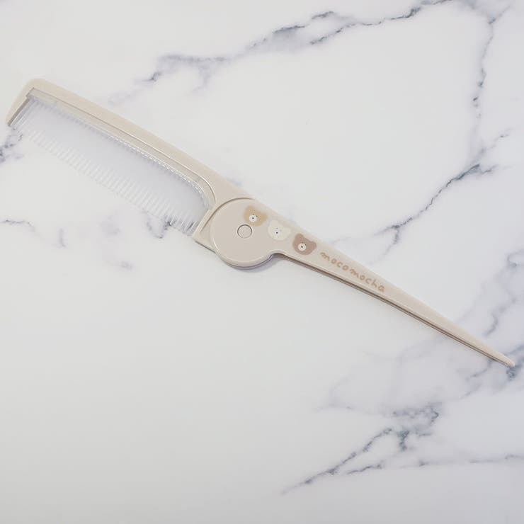 モコモカ ブラシ 2カラー折りたたみコーム | cinemacollection【KIDS】 | 詳細画像2