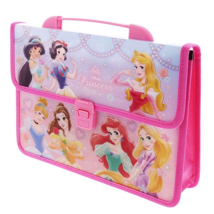 ディズニープリンセス 文房具セット ステーショナリーバッグ7点