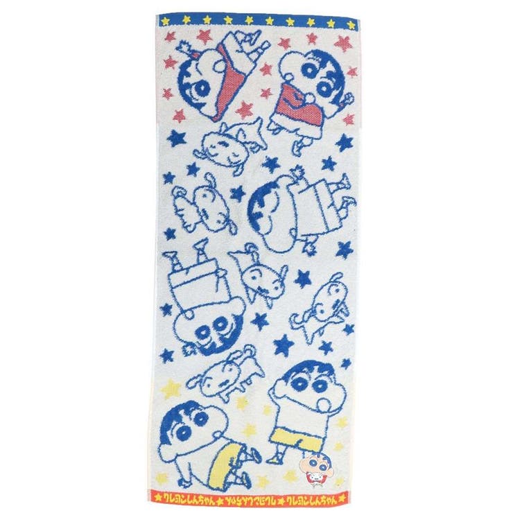 クレヨンしんちゃん フェイスタオル ジャガード[品番