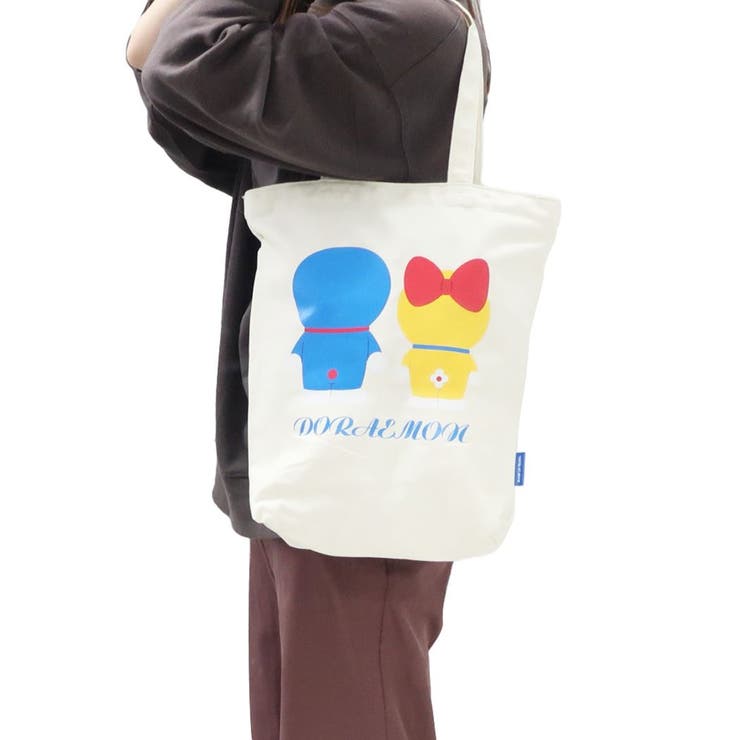 ドラえもん トートバッグ ファスナー付き帆布トート[品番