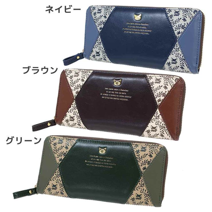 レディース長財布 べべダヤン ラウンドファスナー[品番：BREW0041283 